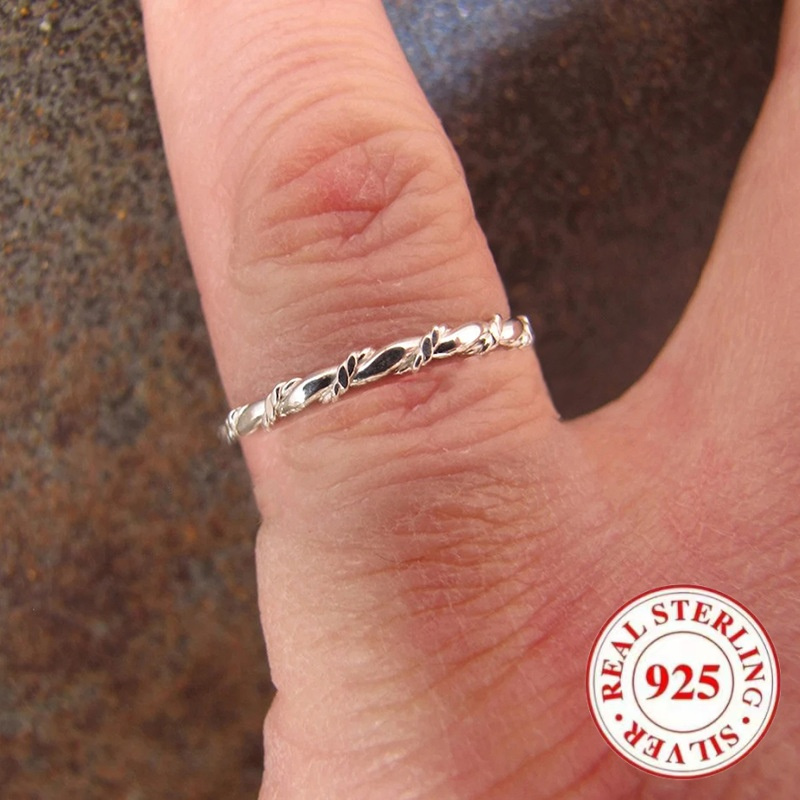 925 Silver Ring - Classic Beauty Engagement Marriage Ring